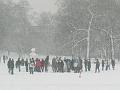 The largest snowmen, Snow, Greenwich Park P1070298